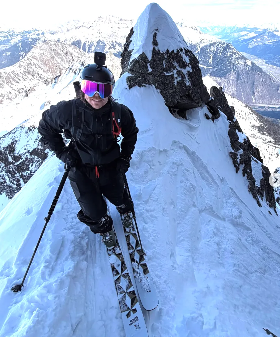 Paul de Groot op een berg